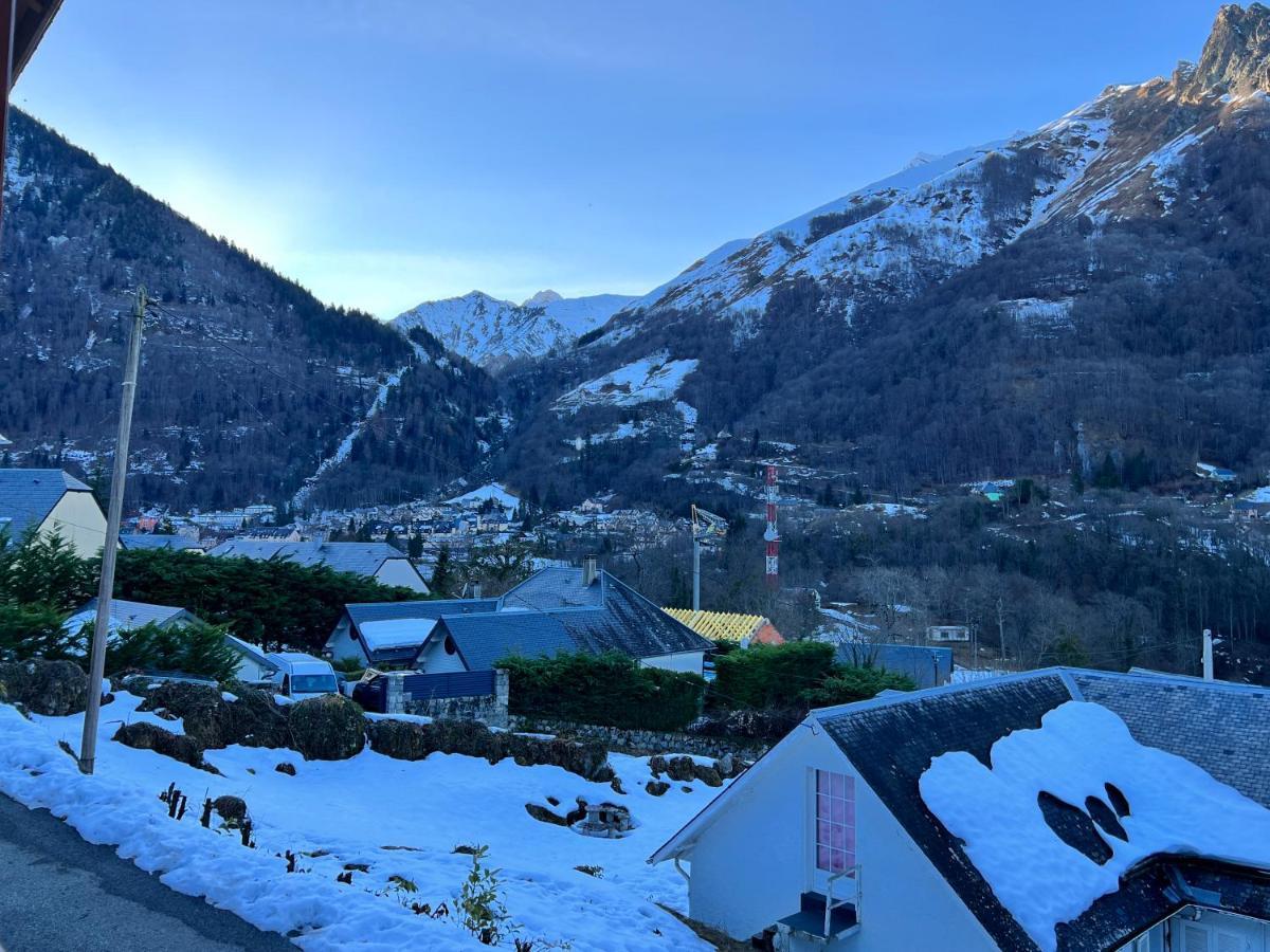 Appartement T2 bis 40M2 5P. Vue. Balcon. Parking. Piscine été. à Cauterets Extérieur photo